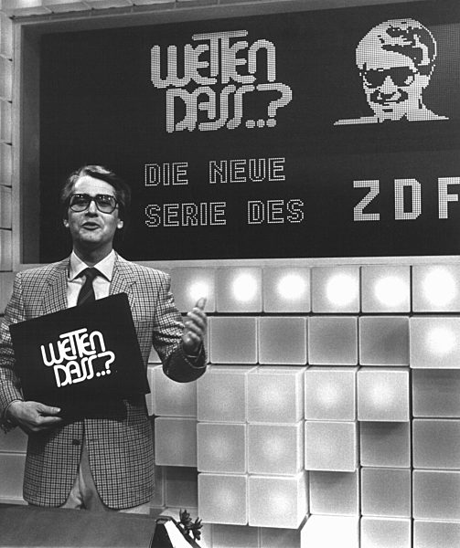 "Wetten, dass ..?" mit Frank Elstner