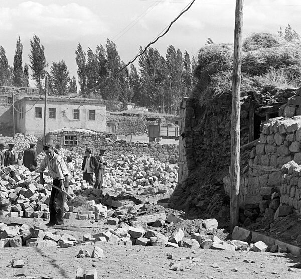 Schweres Erdbeben in der Türkei 1966