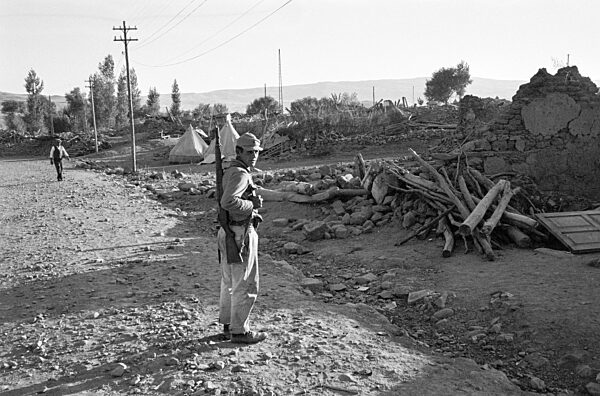 Schweres Erdbeben in der Türkei 1966