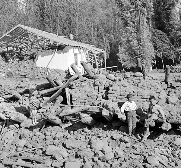 Schweres Erdbeben in der Türkei 1966