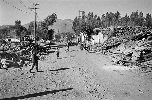 Schweres Erdbeben in der Türkei 1966