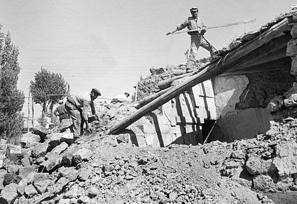 Schweres Erdbeben in der Türkei 1966