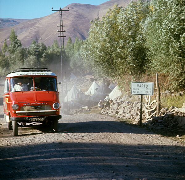 Schweres Erdbeben in der Türkei 1966