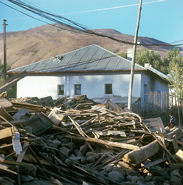 Schweres Erdbeben in der Türkei 1966