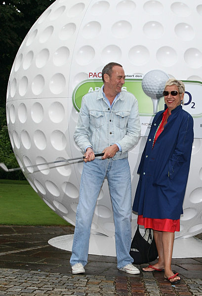 Der Produzent Bernd Eichinger und die Autorin und Regisseurin Doris Dörrie...