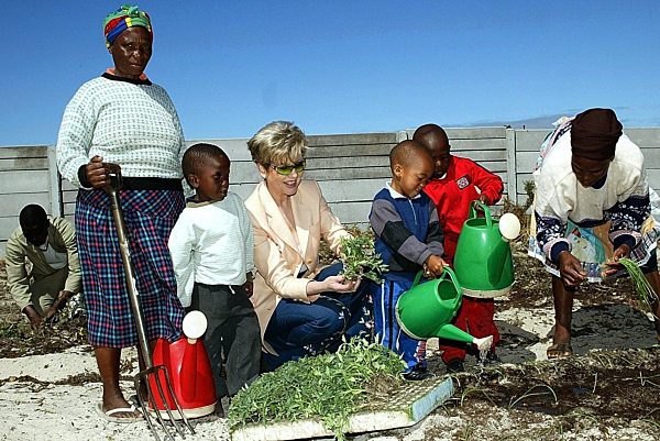 Carolin Reiber für "Brot für die Welt" in Südafrika