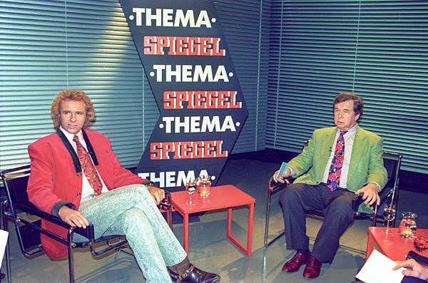 Thomas Gottschalk and Hellmuth Karasek