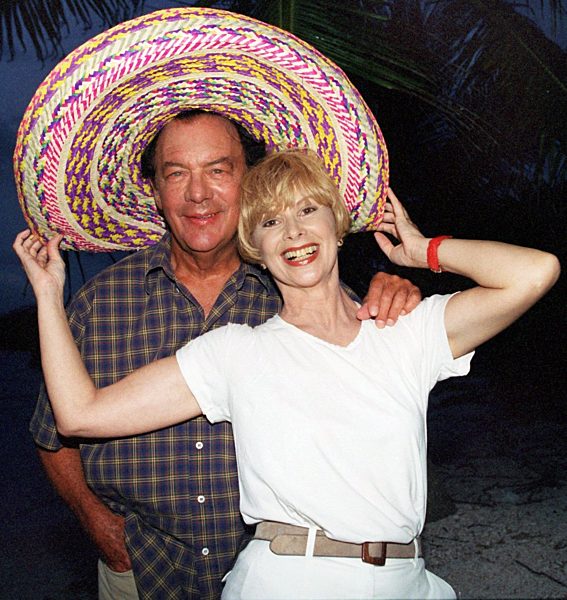 Klausjürgen Wussow und Ursela Monn drehen in Mexiko