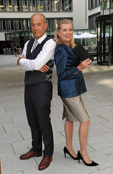 Set-Termin beim Dreh "Die Doppelgängerin"