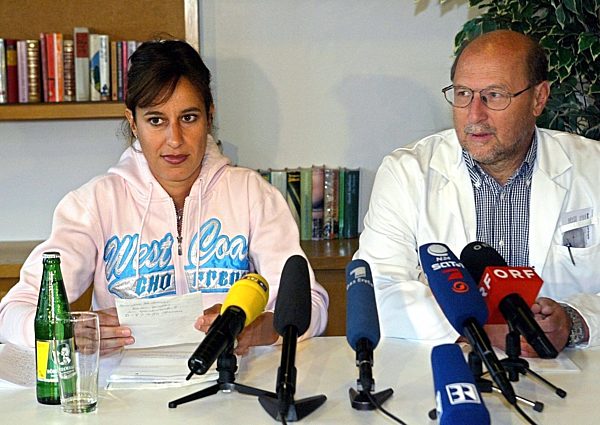 Verunglückter Fierek wird ganz geheilt - Djamila zu Besuch