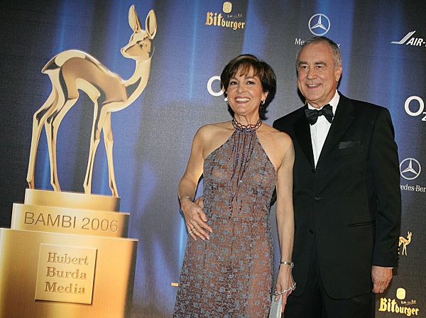 Fernsehmoderator Kurt Felix und seine Frau Paola treffen am Donnerstag (30...