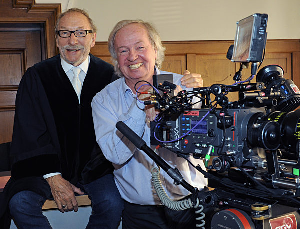 Dreharbeiten der neuen ZDF Reihe "Über Land"