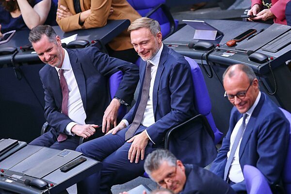 Spitzen von FDP und CDU