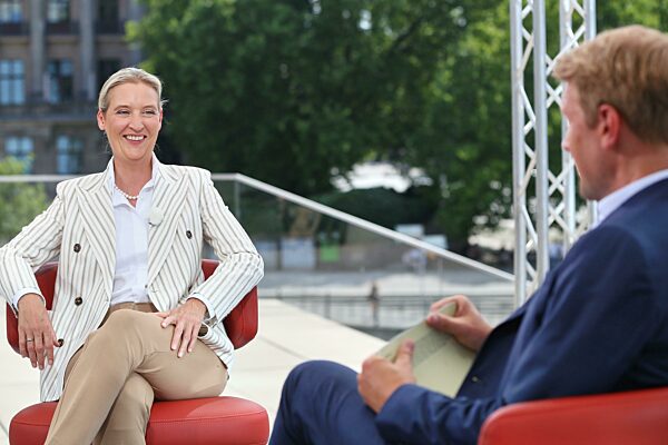 Alice Weidel und Markus Preiß