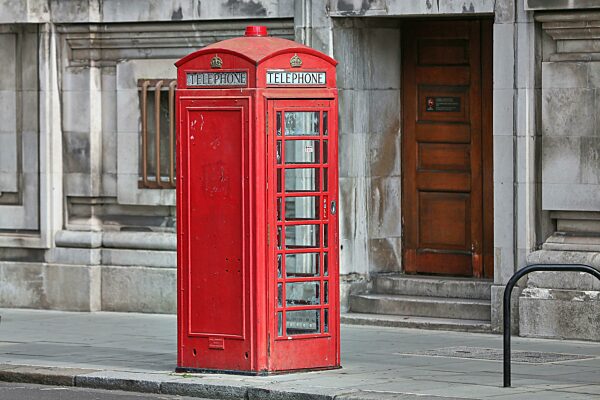 Telefonzelle in London