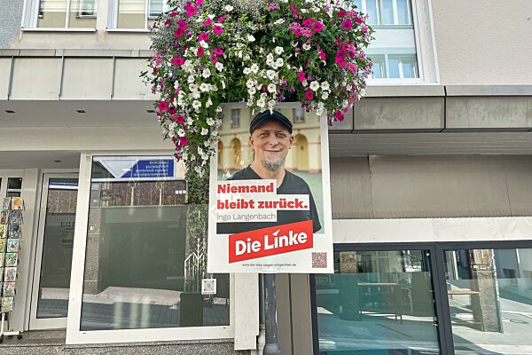 Wahlplakat zu den NRW-Kommunalwahlen 2025