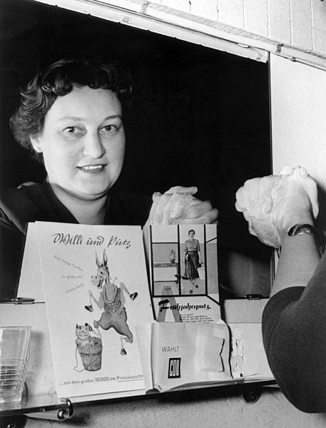 Alternative canvassing for state election in Baden-Württemberg 1956