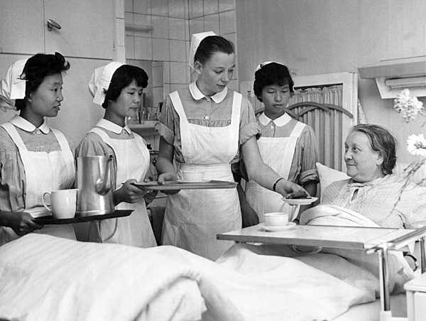 Gastarbeiter 1961 - Chinesische Schwesternhelferinnen