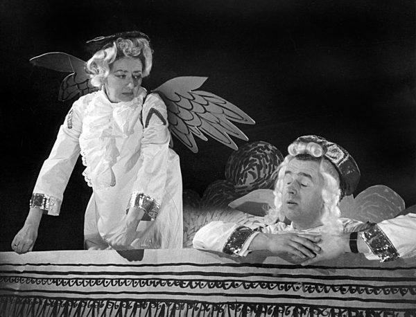 Ernst Hilbich im "Düsseldorfer Kom(m)ödchen"