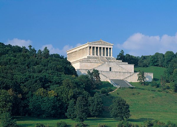 Germany, Donaustauf, Danube, Bavarian Forest, Upper Palatinate, Bavaria, Valhalla, fame, temple, Breuberg, classicism, Walhalla,