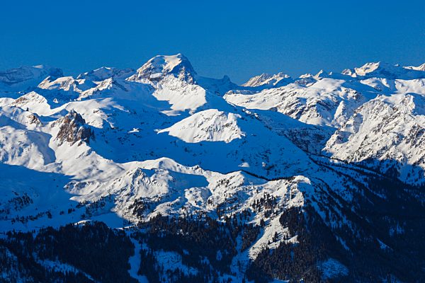Alps, view, mountain, mountain panorama, mountains, mountain massif, Chäserrugg, mountains, Glarus Alps, sky, panorama, snow, Switzerland, Swiss Alps, Swiss mountains, Tödi, winter, alpine, blue, blue sky, Swiss, snow-covered, snowy,