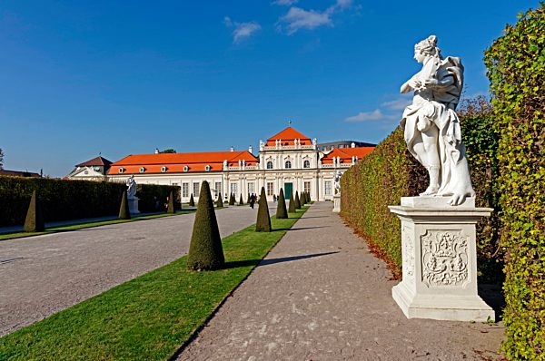 Castle, Belvedere, lower Belvedere