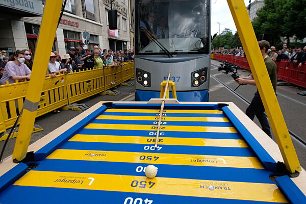 Tram-EM in Leipzig