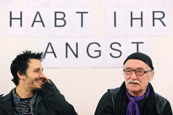 Dreharbeiten zum Kinofilm "In der Welt habt ihr Angst"