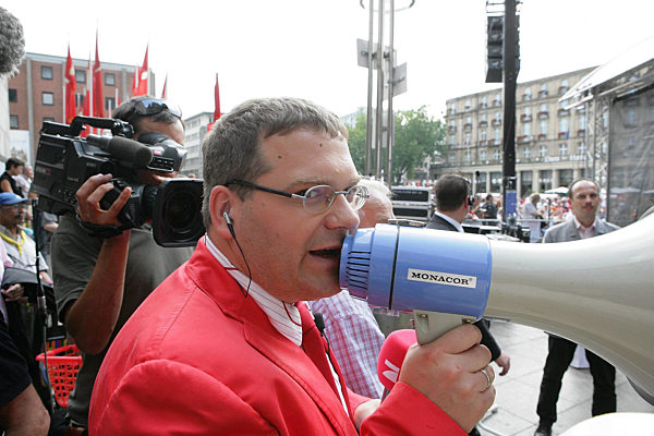 "Die Linke" Wahlkampfveranstaltung in Köln