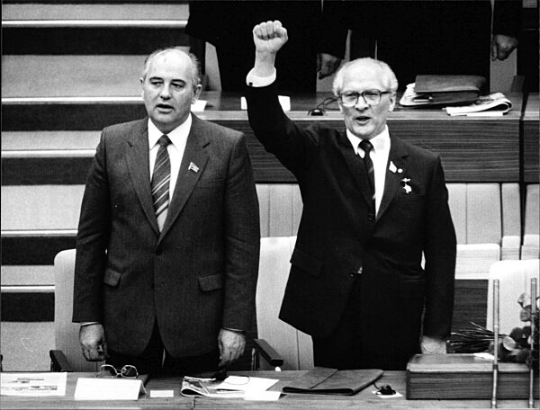 Erich Honecker und Michail Gorbatschow