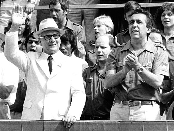 Erich Honecker und Egon Krenz