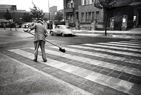 Zebrastreifen auf Hochglanz
