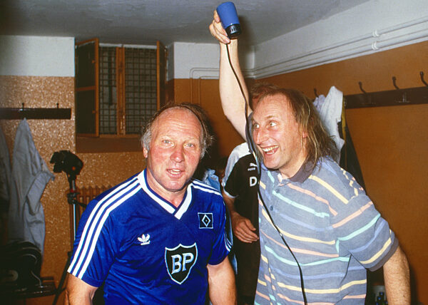 Uwe Seeler und Otto Waalkes