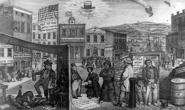 A commentary by The Times on the depressed state of the American economy