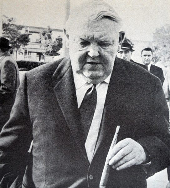 Ludwig Wilhelm Erhard (1897-1977) German politician affiliated with the CDU and Chancellor of West Germany from 1963 until 1966. Wikipedia