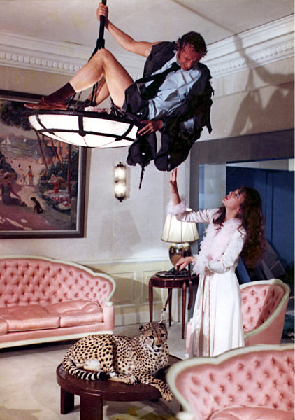 Der lange Blonde mit den roten Haaren