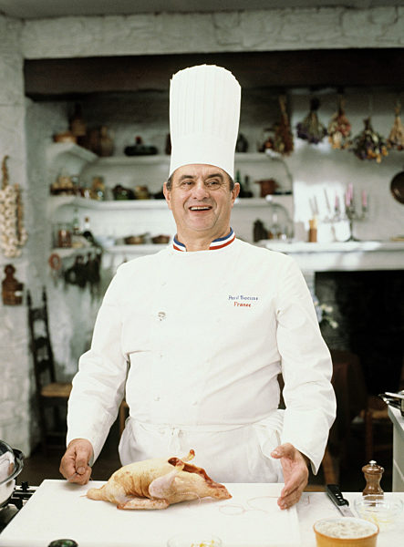 Meisterkoch PAUL BOCUSE, Chef de Cuisine Aufnahme aus den 90er Jahren.