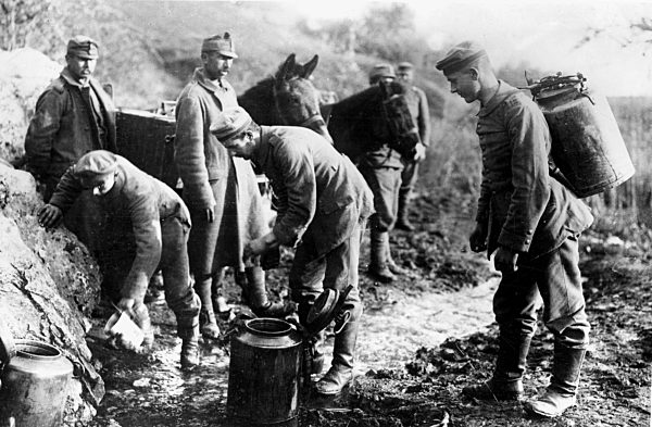 WW1, Erster Weltkrieg/German & Austrian troops