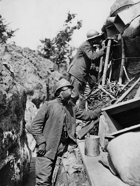 WW1, Erster Weltkrieg:Italian troops, Podgora Hill