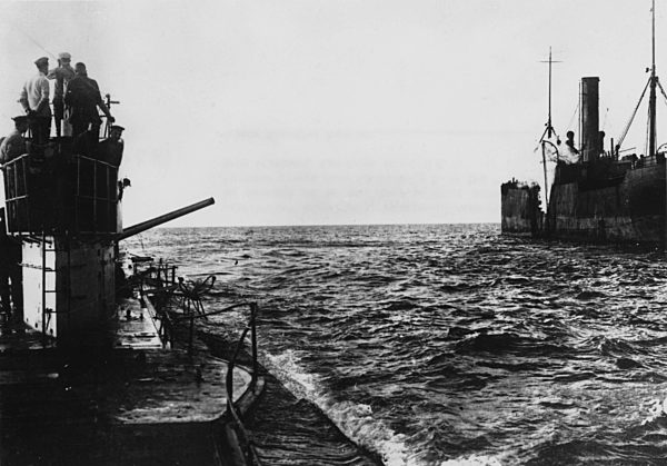 WW1, Erster Weltkrieg: German submarine U35
