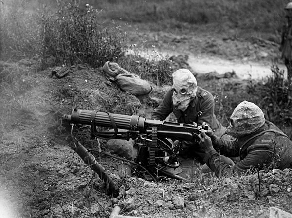 WW1, Erster Weltkrieg: Battle of the Somme.