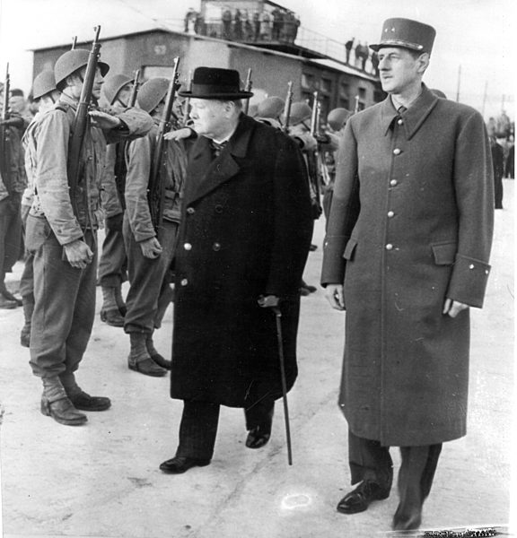 Churchill & de Gaulle
