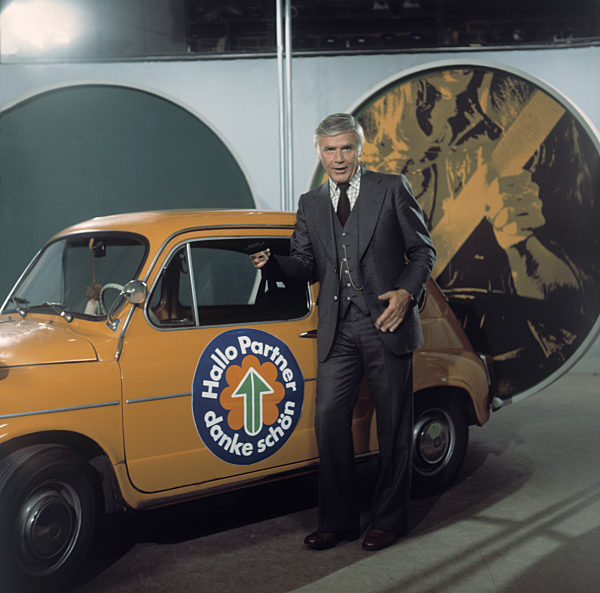 JOACHIM FUCHSBERGER, Moderator der Verkehrssendereihe im ZDF...