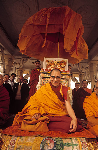 DALAI LAMA, politisches und religiöses Oberhaupt der Tibeter...