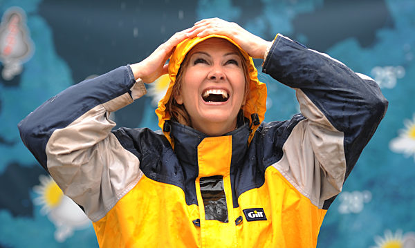 Maxi Biewer bei Werbeaktion in Berlin