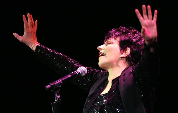 US-Sängerin Liza Minnelli in Berlin