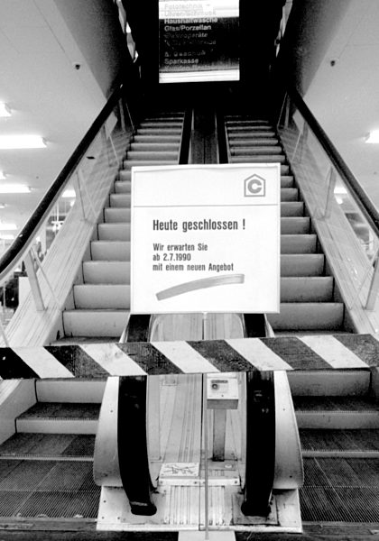 DDR - Kaufhaus vor Währungsunion