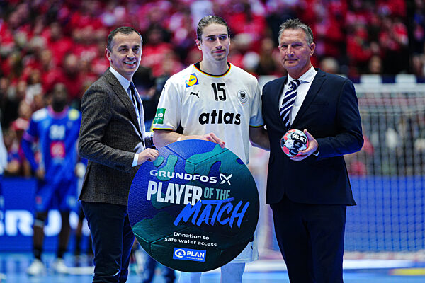 DEN, Germany vs. France, Handball, EHF European Championship 202