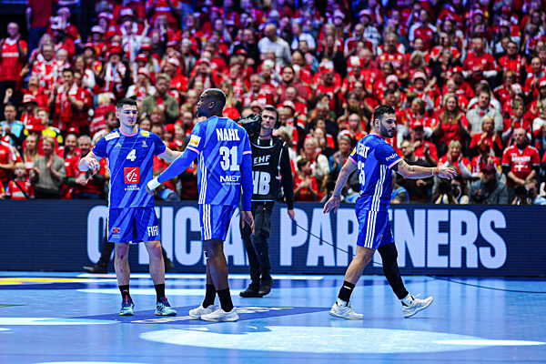 DEN, Germany vs. France, Handball, EHF European Championship 202