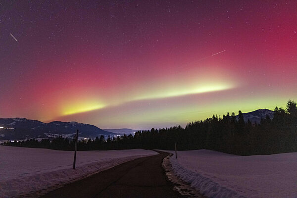 Polarlichter in Bayern